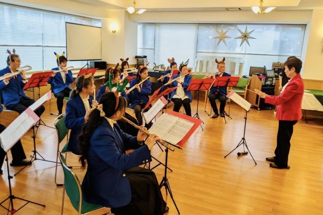 12月20日 毎年恒例のツクイさんでのクリスマスコンサート